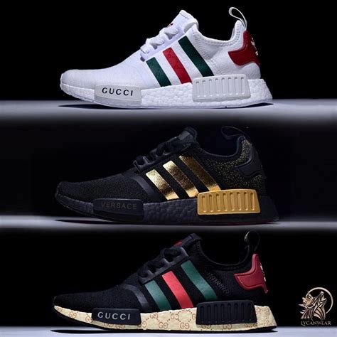 nmd r1 gucci white|adidas x Gucci Collaboration .